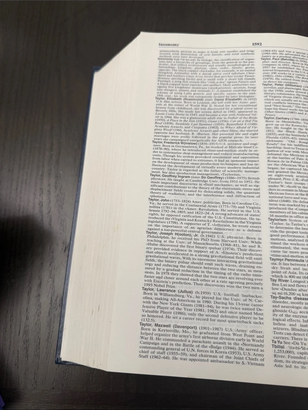 Collegiate Encyclopedia Hardcover in Blue